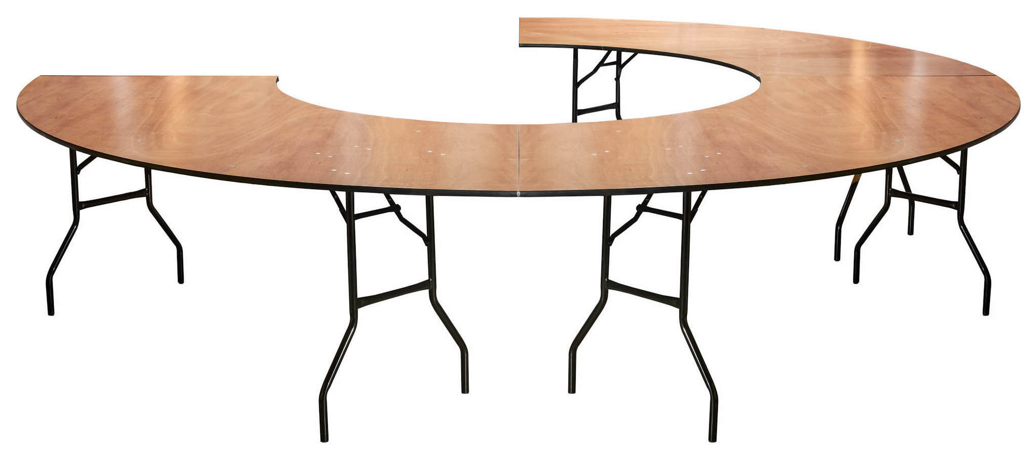 Стол «Змейка» 3 части коричневый - Фото основное 1