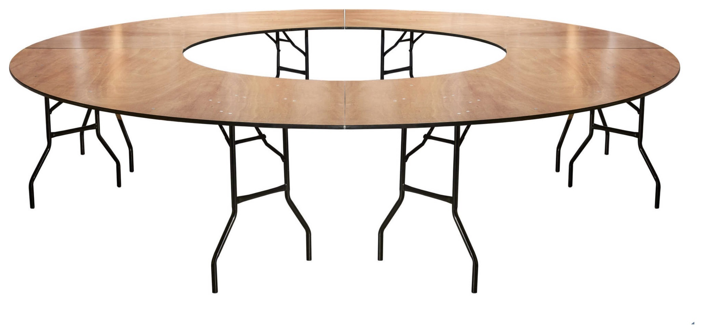 Стол «Змейка» 4 части коричневый - Фото основное 1