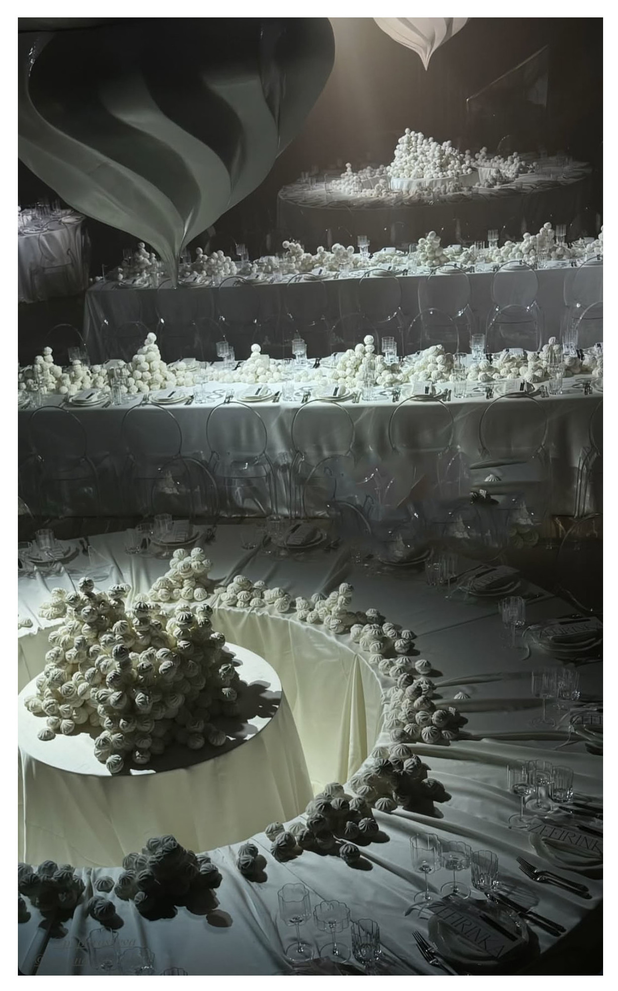 Стол «Змейка» 4 части коричневый - Фото миниатюра 7