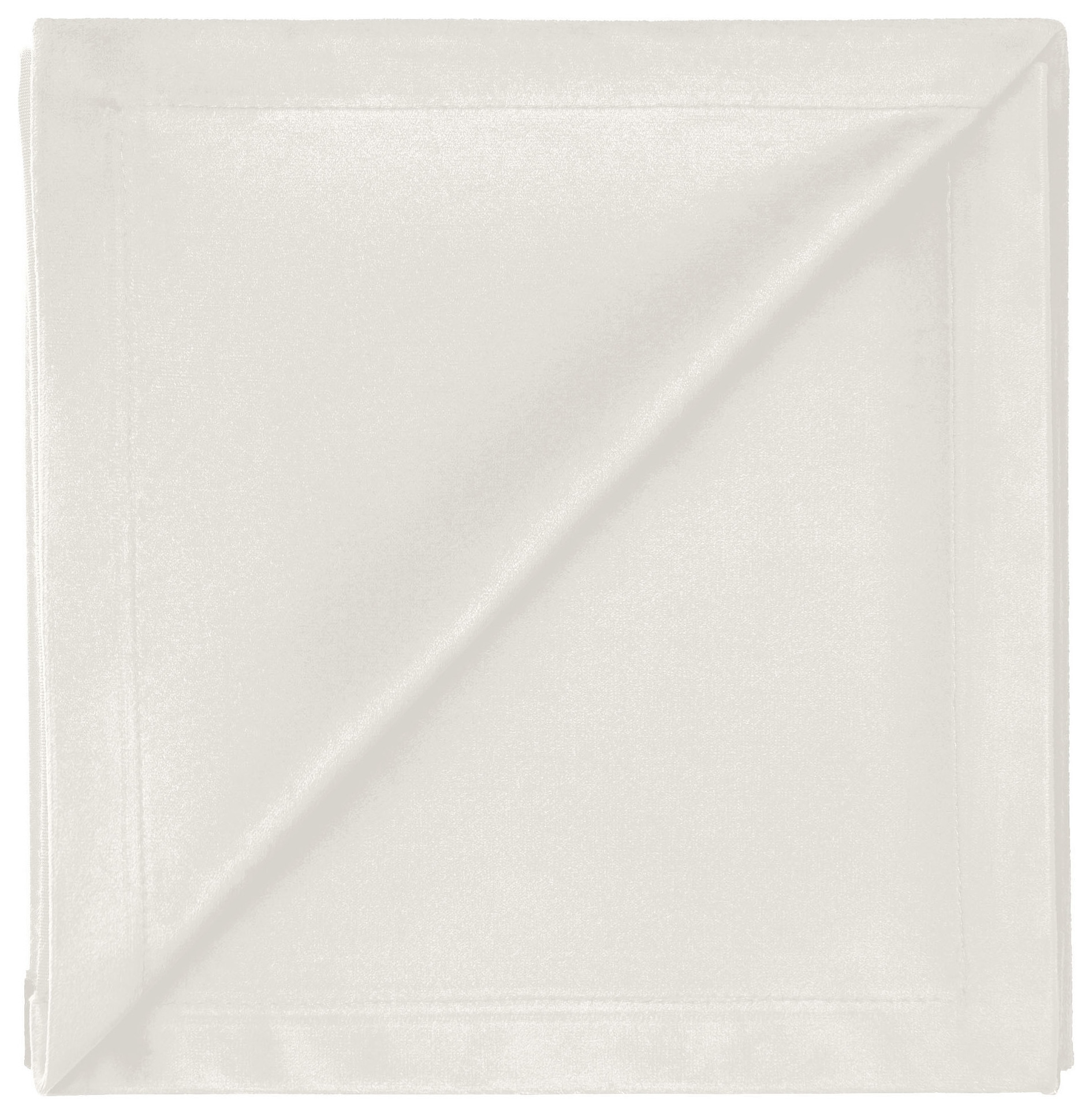 Салфетка бархатная молочная - Фото миниатюра 1