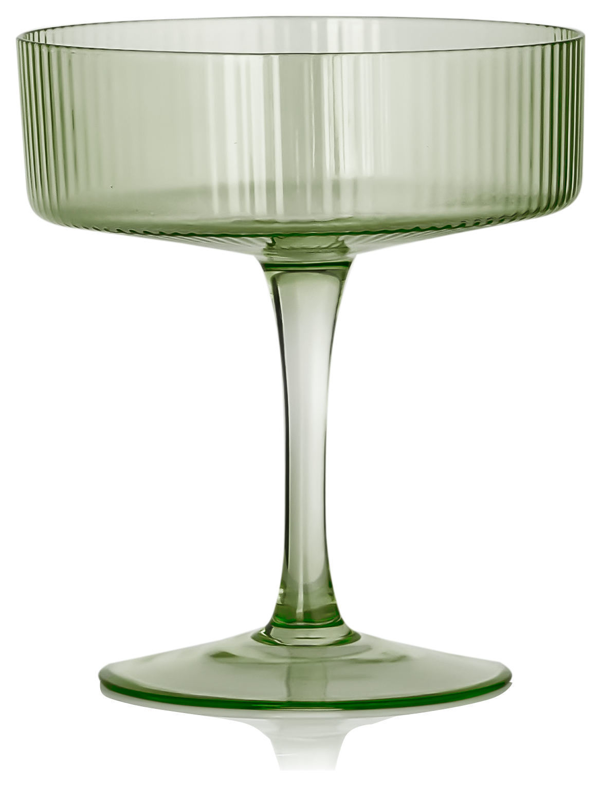 Блюдце для шампанского «Телеро» оливковое - Фото миниатюра 1