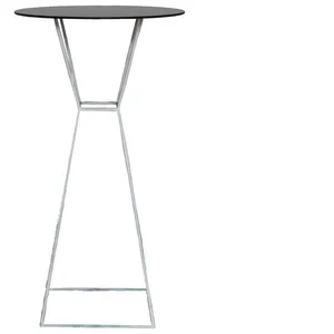 Коктейльный столик Hourglass White2