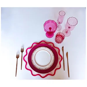 Тарелка Pattern Pink S - Фото 6