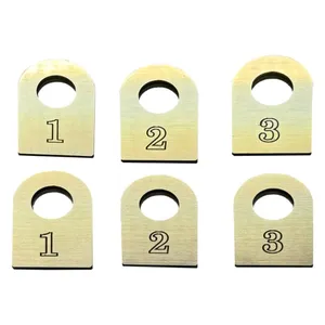 Комплект гардеробных номерков Hang you!