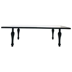 Стол 260см с кастомизируемой столешницей Aztec Black матовый