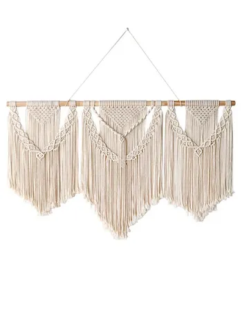 Панно декоративное из макраме Boho Net - Фото основное 1