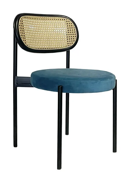 Стул Modern Black, Black Rotango + Teal - Фото основное 1