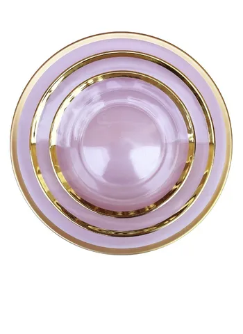 Сет порционных тарелок Lollipop Bubble Gum Paris - Фото основное 1