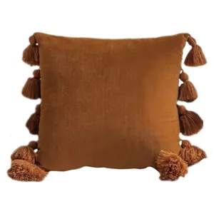 Чехол на подушку Tassel Burnt
