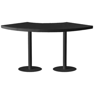 Стол коктейльный Twist Serpent S, Лакричный леденец + Total Black (телескопические ноги) - Фото 3