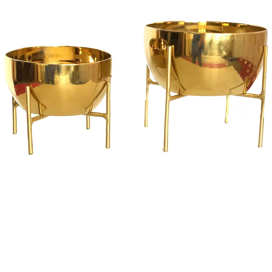 Набор вазочек Vintage Gold - Фото основное 1