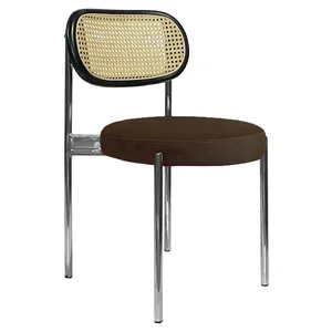 Стул Modern Silver, Black Rotango + Choco mocca