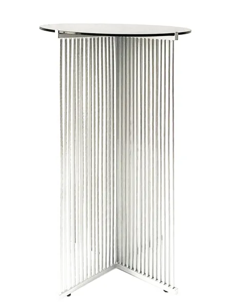 Коктейльный стол Shredder White c черной столешницей - Фото основное 1