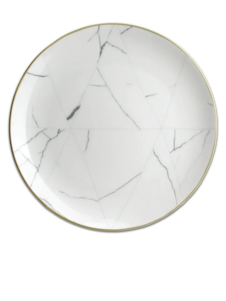 Тарелка мраморная Marble, 26,7см - Фото основное 1