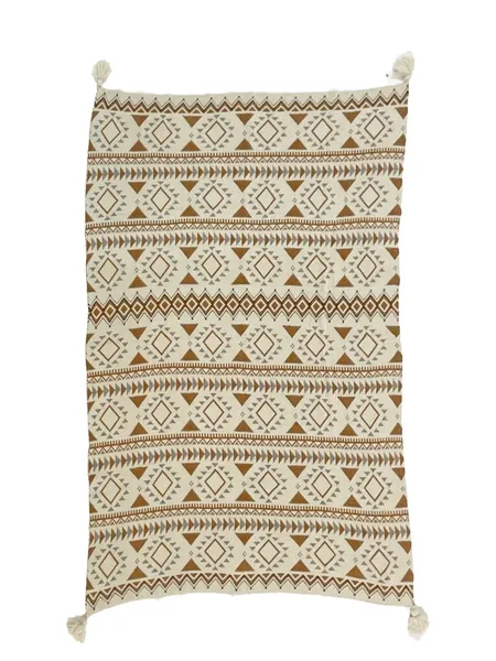 Покрывало декоративное Boho Brown Beige - Фото основное 1