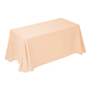 Скатерть лососевая, ПЛОТНАЯ (прямоугольная, 400*250см)