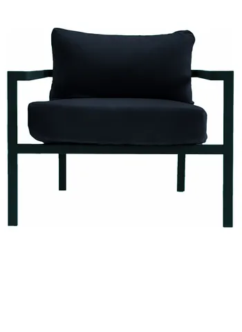 Кресло Huggi, Лакричный леденец + Total Black - Фото основное 1