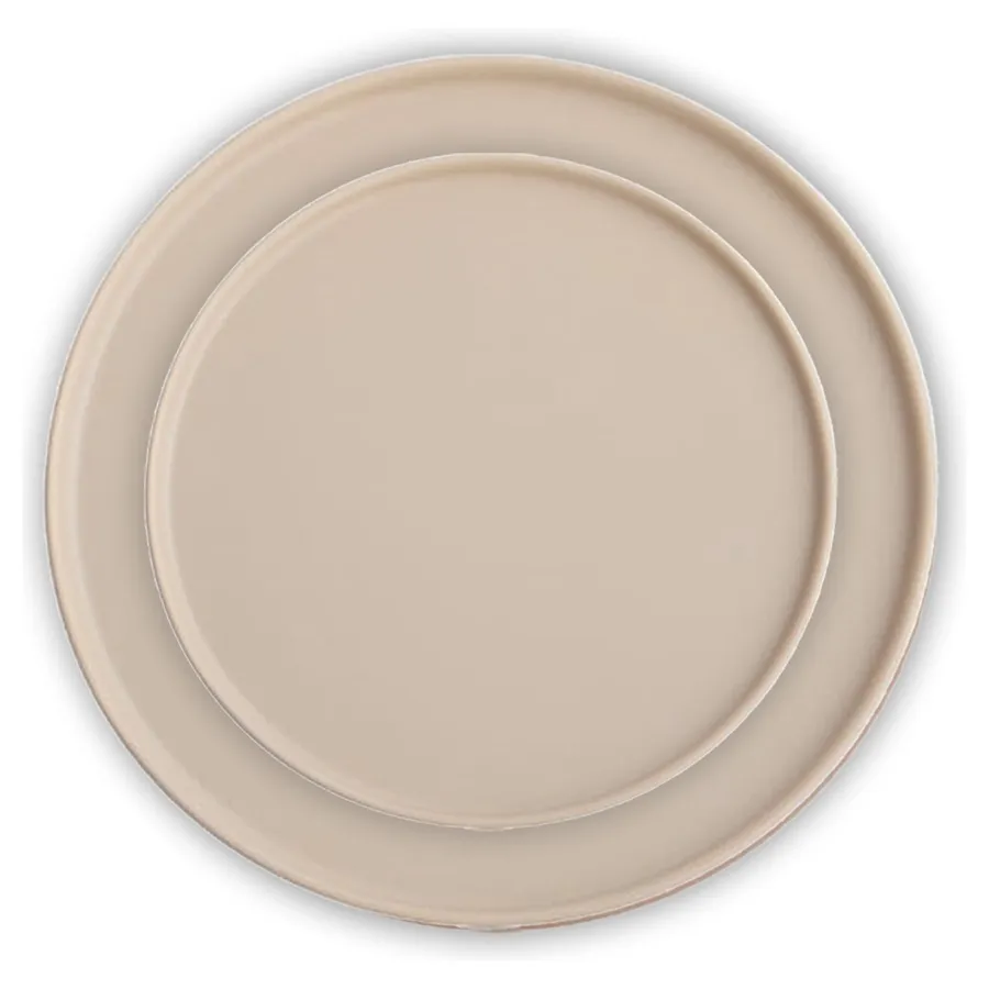 Сет тарелок Accent Beige S и M - Фото основное 1
