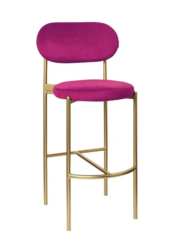 Стул барный Modern Comfy Inviting Fuchsia  (любой цвет каркаса) - Фото основное 1