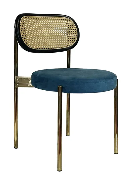 Стул Modern Gold, Black Rotango + Teal - Фото основное 1