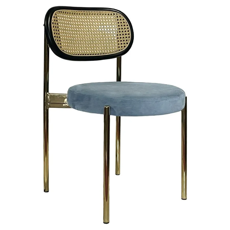 Стул Modern Gold, Black Rotango + Something blue - Фото основное 1