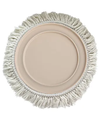 Сет тарелок Macrame Accent Beige S и M - Фото основное 1