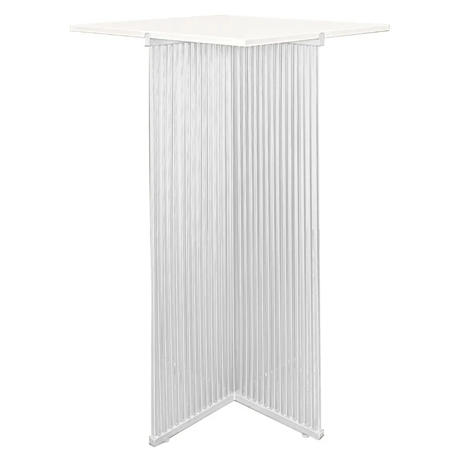 Коктейльный стол Shredder White Square - Фото основное 1