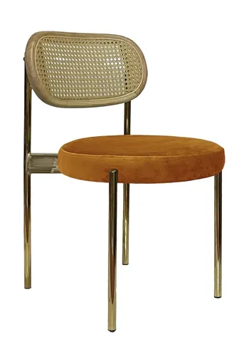 Стул Modern Gold, Natural Rotango + Marigold - Фото основное 1
