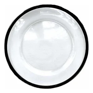 Сервировочная тарелка Paris Black