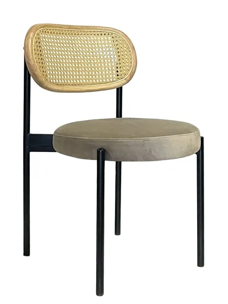 Стул Modern Black, Natural Rotango + Coco - Фото основное 1