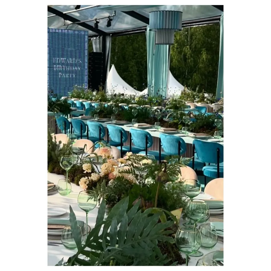 Стул Modern Black, Teal - Фото миниатюра 6