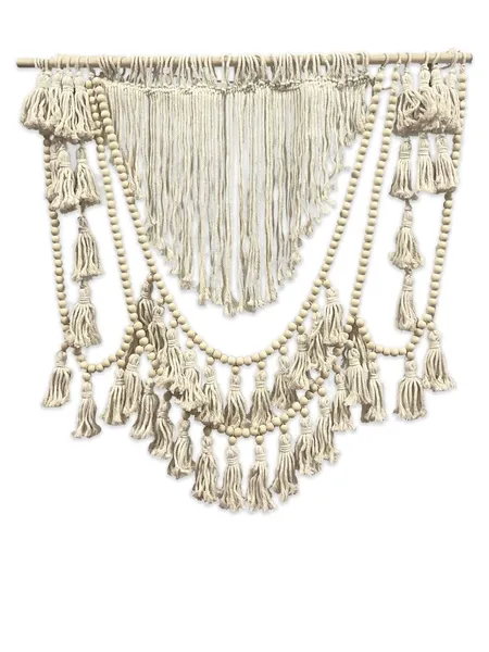 Панно декоративное из макраме Boho Beads - Фото основное 1