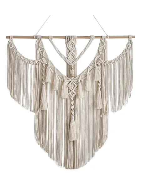 Панно декоративное из макраме Boho Tassel - Фото основное 1