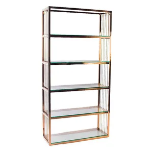 Стеллаж барный «Rose Gold»