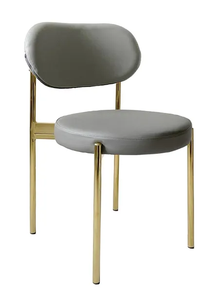 Стул Modern Gold Basic, серый (ЭКО-КОЖА) - Фото основное 1