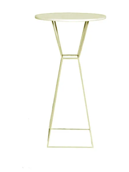 Коктейльный столик Hourglass Gold Circle - Фото основное 1
