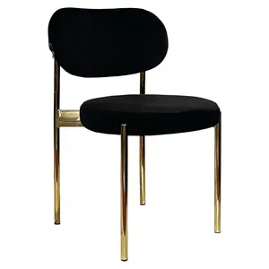 Стул Modern Gold, Total Black