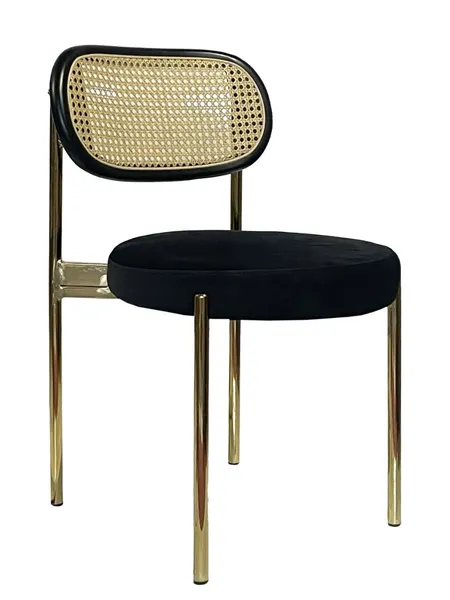Стул Modern Gold, Black Rotango + Total Black - Фото основное 1