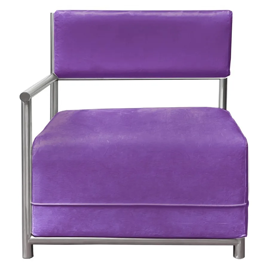 Диван Vice Versa Square Left, Mysterious Purple - Фото миниатюра 1