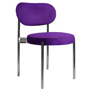 Стул Modern Silver, Mysterious purple