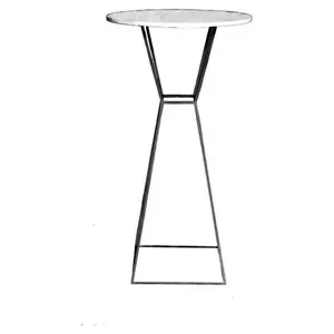 Коктейльный столик Hourglass Black Circle