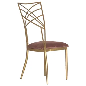 Стул Hameleon, золотой (велюр), пыльная роза