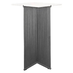 Коктейльный стол Shredder Silver Square