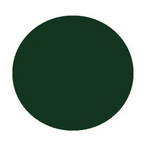 Чехол на круглый пуф, изумрудный