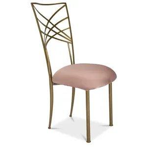 Подушка на стул Chameleon розовая велюр