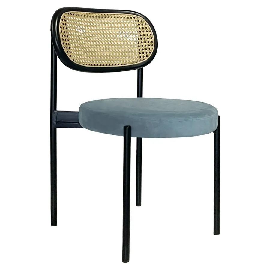 Стул Modern Black, Black Rotango + Something blue - Фото основное 1