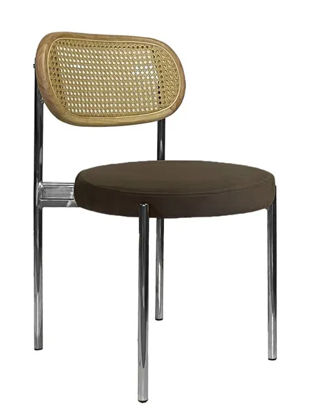 Стул Modern Silver, Natural Rotango + Choco mocca - Фото основное 1
