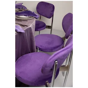 Стул Modern Silver, Mysterious purple - Фото 2