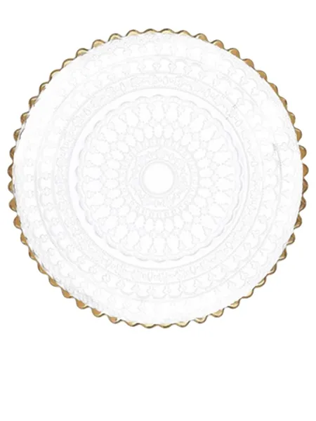 Сервировочная тарелка Lacy Gold - Фото основное 1