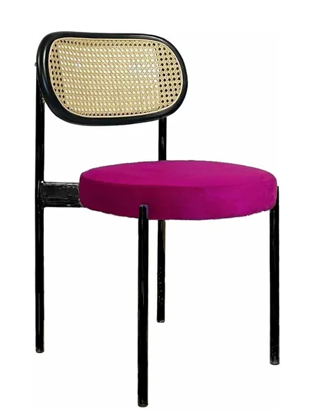 Стул Modern Black, Black Rotango + Inviting fuchsia - Фото основное 1